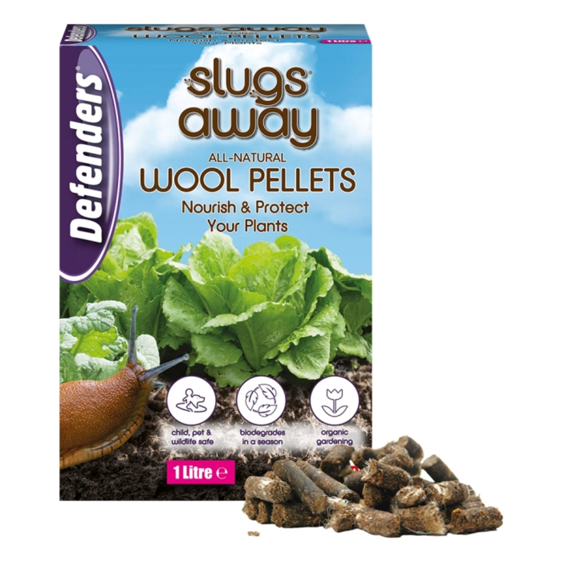 Stv Slugs Away® Wool Pellets - 1l ehdxb