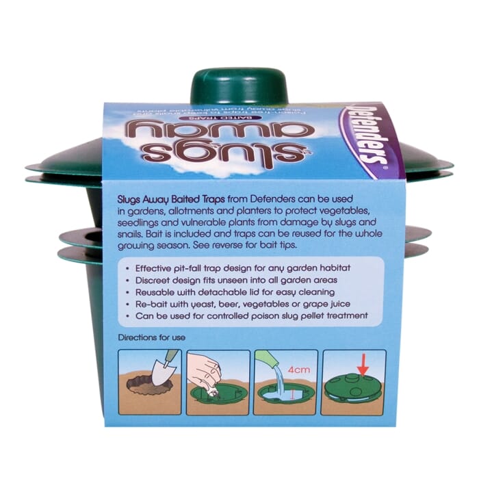 Stv Slugs Away® Ready-Baited Trap - Twinpack ehdxb