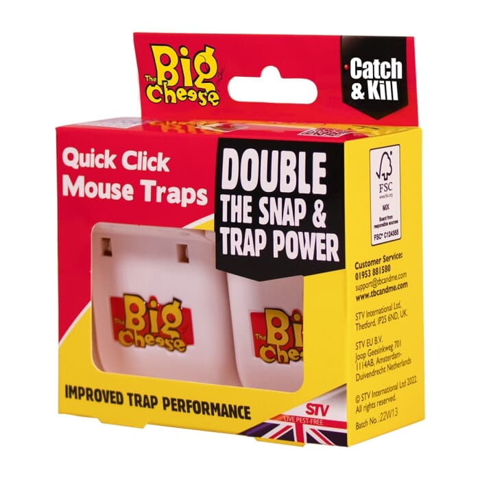 Stv Quick Click Mouse Trap - Twinpack ehdxb