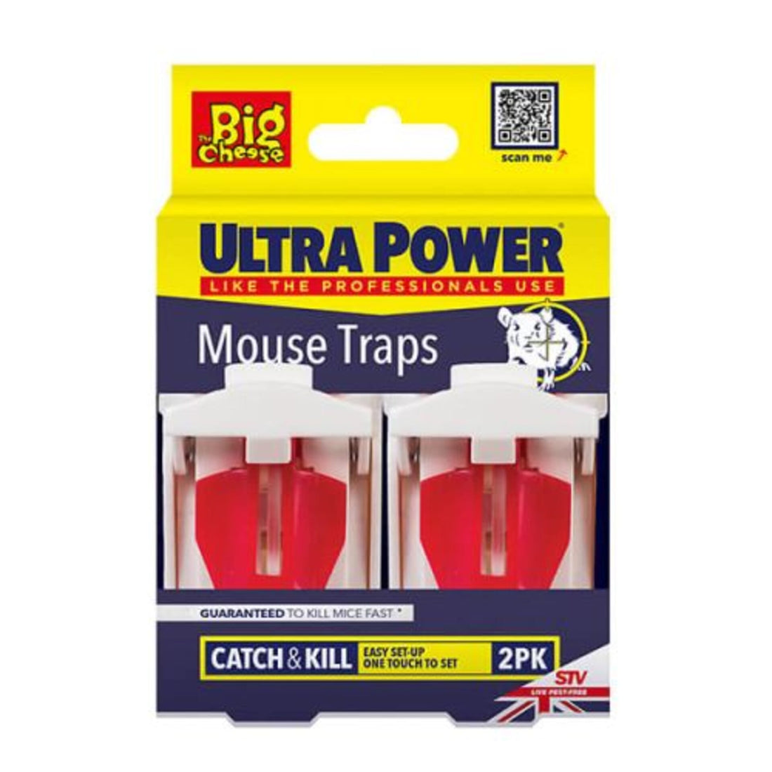 Stv Ready-Baited Mouse Trap - Twinpack ehdxb