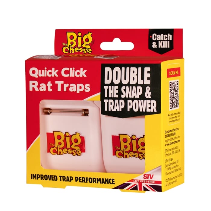 Stv Quick Click Rat Trap - Twinpack ehdxb