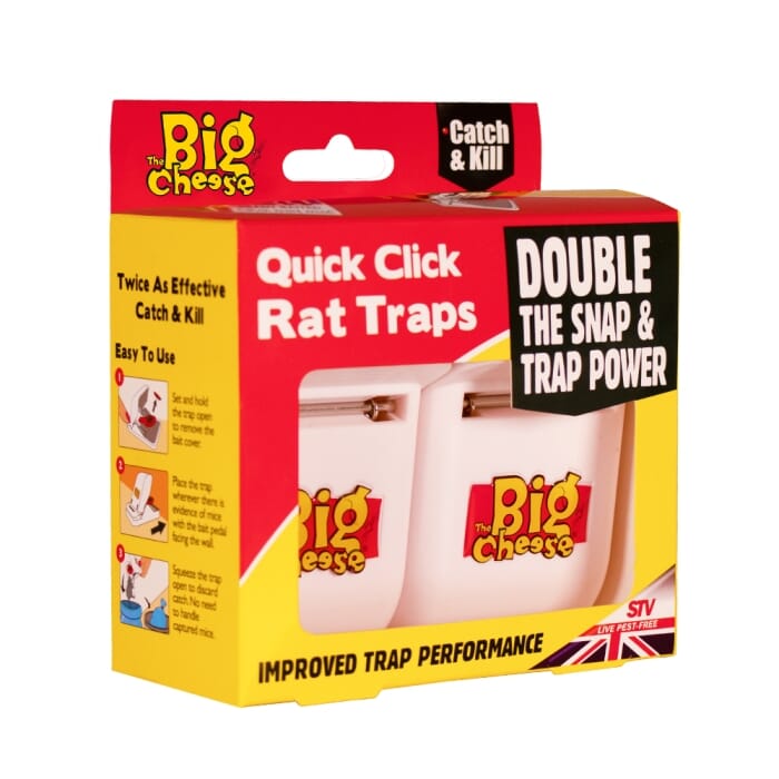 Stv Quick Click Rat Trap - Twinpack ehdxb