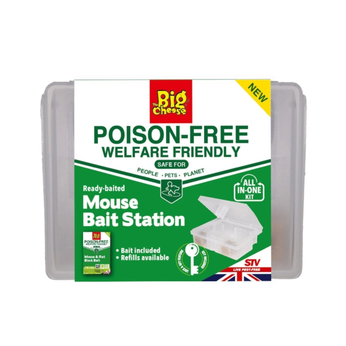 Stv Ready-Baited Mouse Bait Station ehdxb