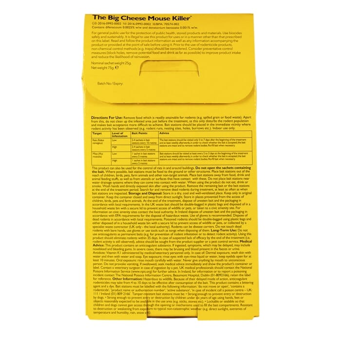 Stv Mouse Killer Grain Bait Sachet - 25g x 3 ehdxb