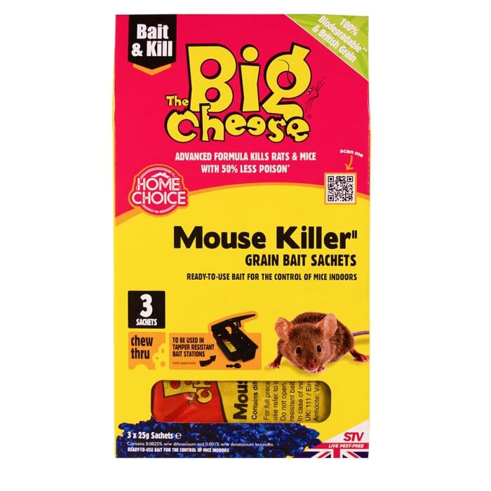 Stv Mouse Killer Grain Bait Sachet - 25g x 3 ehdxb