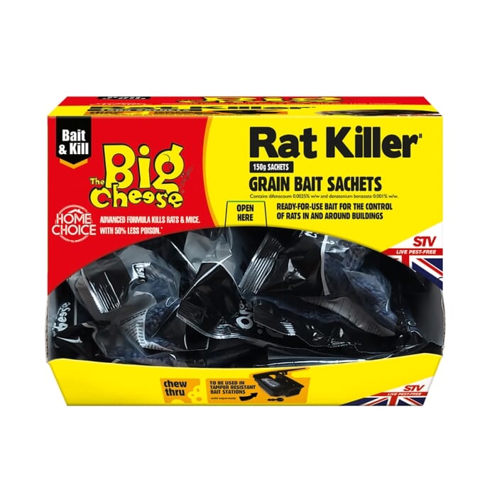 Stv243-stv Rat Killer Grain Bait Sachet - 150g ehdxb