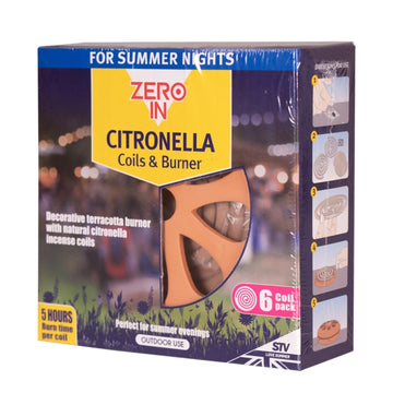 Stv Citronella Burner and 6 Pack Coils ehdxb
