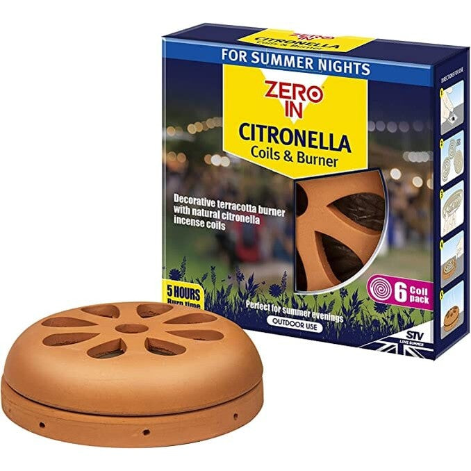 Stv Citronella Burner and 6 Pack Coils ehdxb