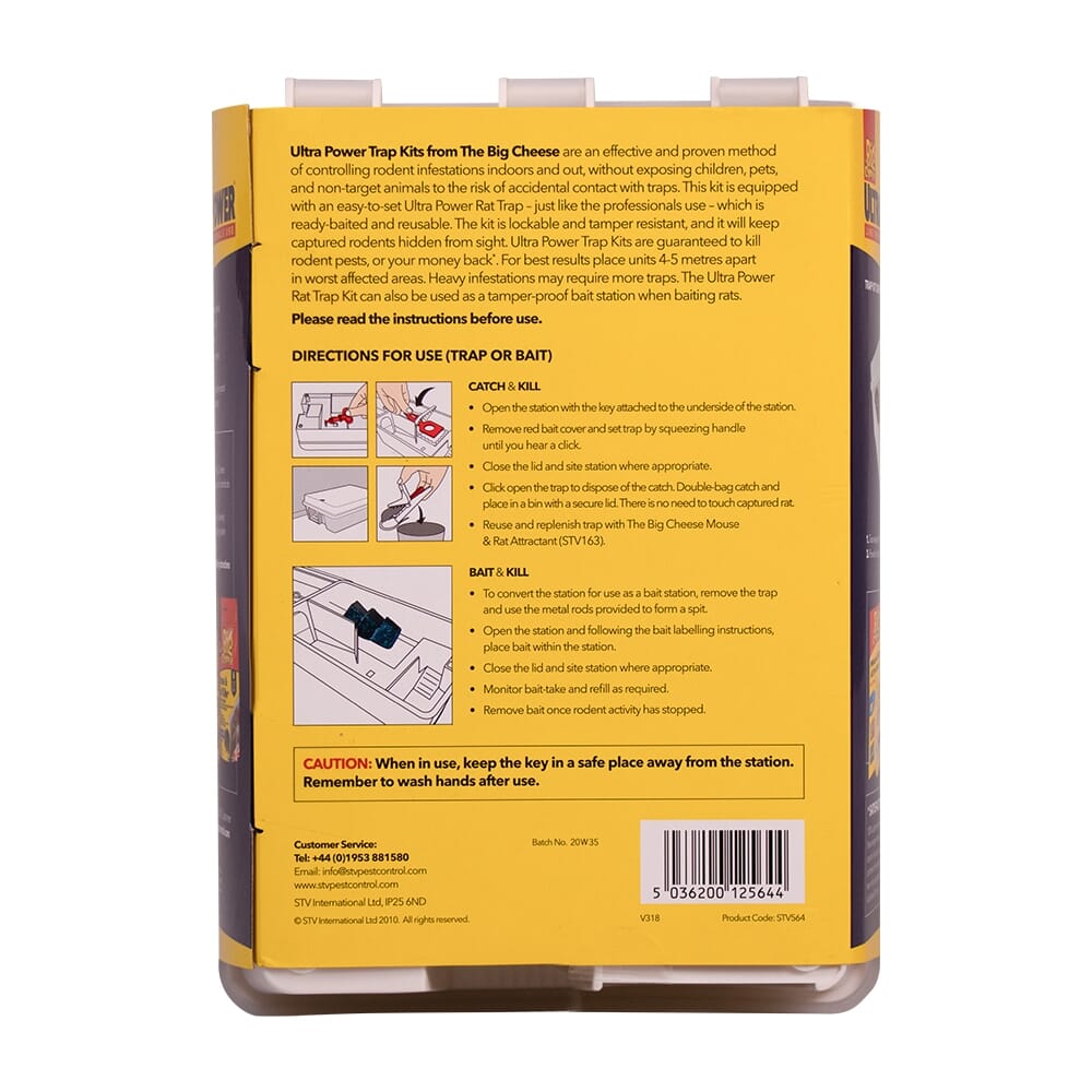 Stv Ready-Baited Rat Trap Kit ehdxb