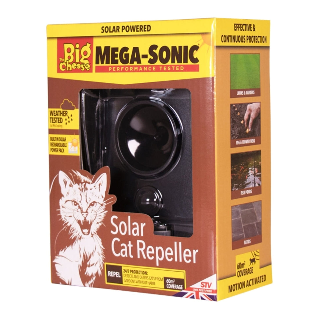 Stv Mega-Sonic® Solar Cat Repeller ehdxb