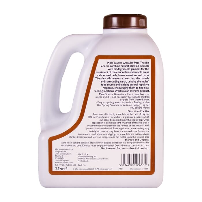 STV  Mole Scatter Granules - 2.5kg