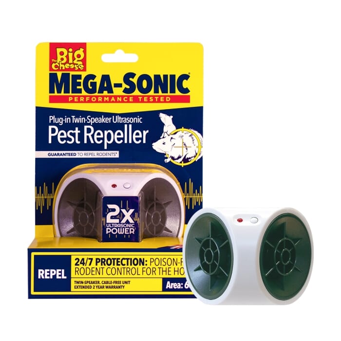 Stv Mega-Sonic® Plug-In Twin-Speaker Pest Repeller ehdxb