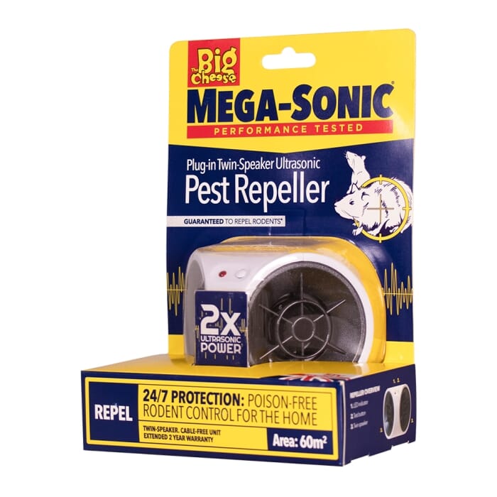 Stv Mega-Sonic® Plug-In Twin-Speaker Pest Repeller ehdxb