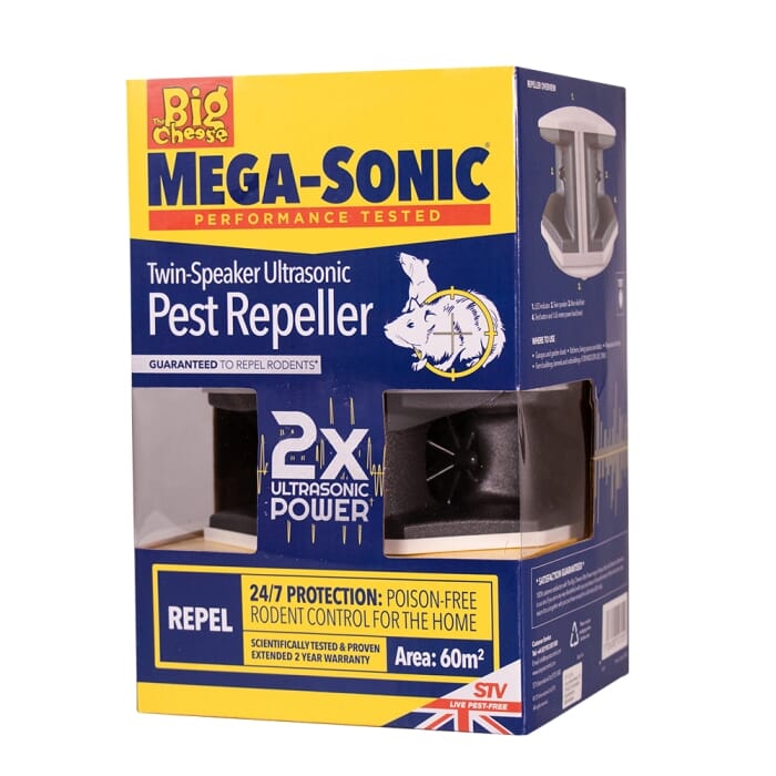 Stv Mega-Sonic® Twin-Speaker Pest Repeller ehdxb