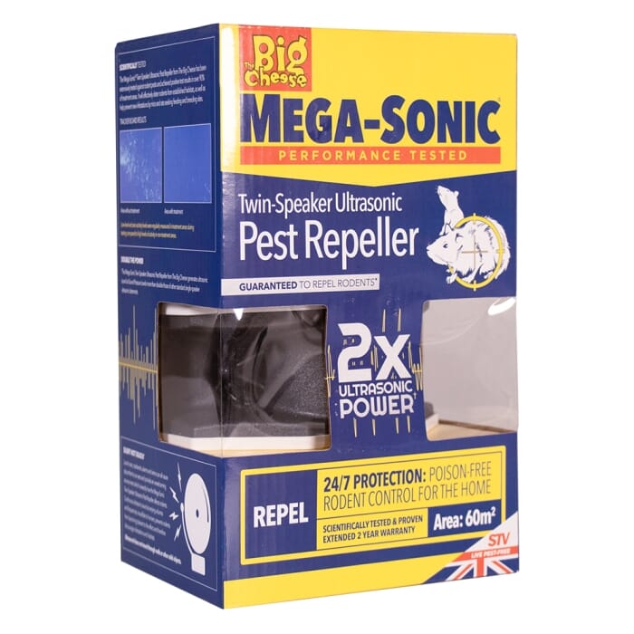 Stv Mega-Sonic® Twin-Speaker Pest Repeller ehdxb