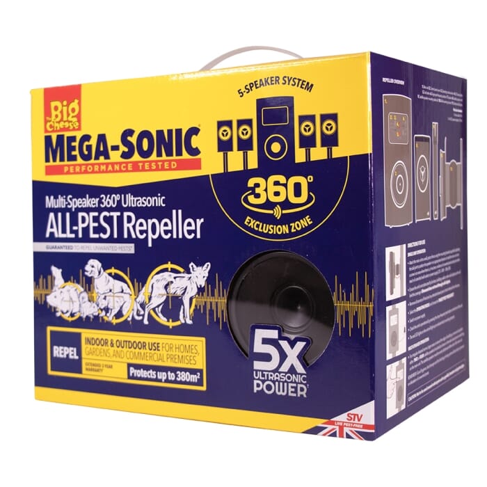 Stv Mega-Sonic® Multi-Speaker All-pest Repeller ehdxb