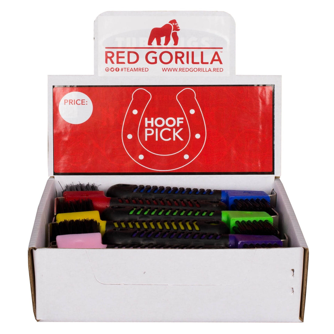 Red Gorilla - Hoofpick - Hoof Pick 18 in a box ehdxb