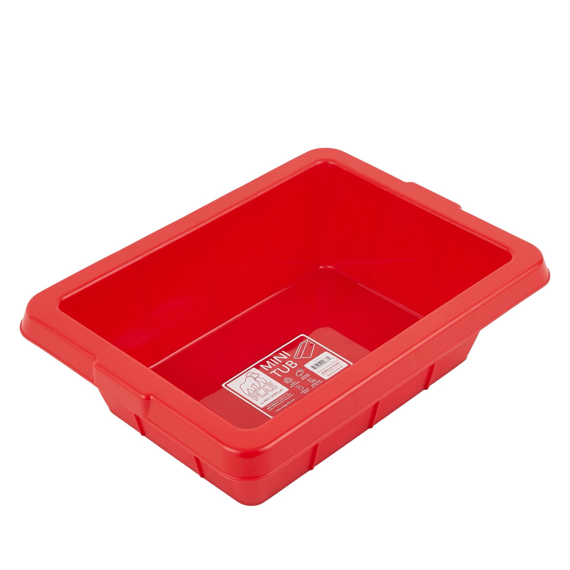 Gorilla Plas - 7L Mini Gorilla Plas Tub -Red