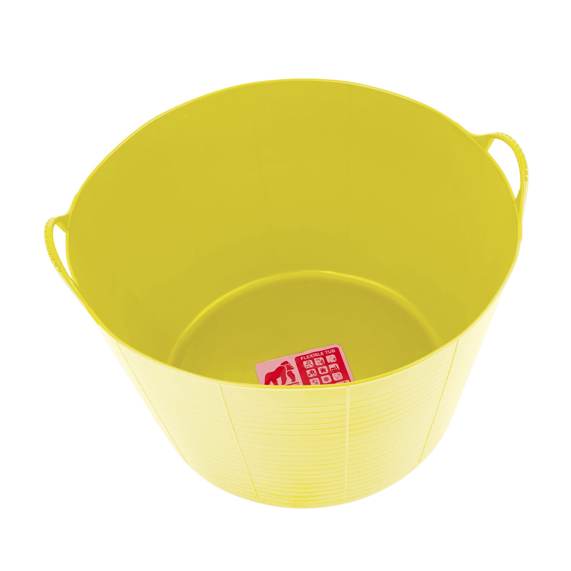 Tubs & Recycled Black Tubs - Extra Large 75L Yellow