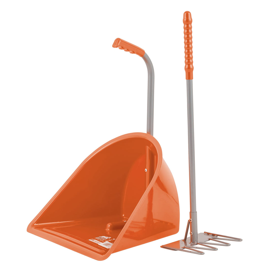 Red Gorilla - Teenie Tidee & Traditional Rake - Orange Tiny Tidee + Rake ehdxb