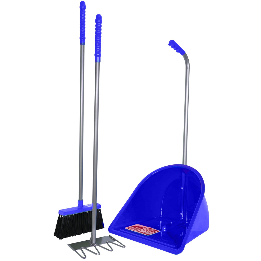 Red Gorilla - Tidee Companion Set - Blue Tidee + Rake + Broom ehdxb