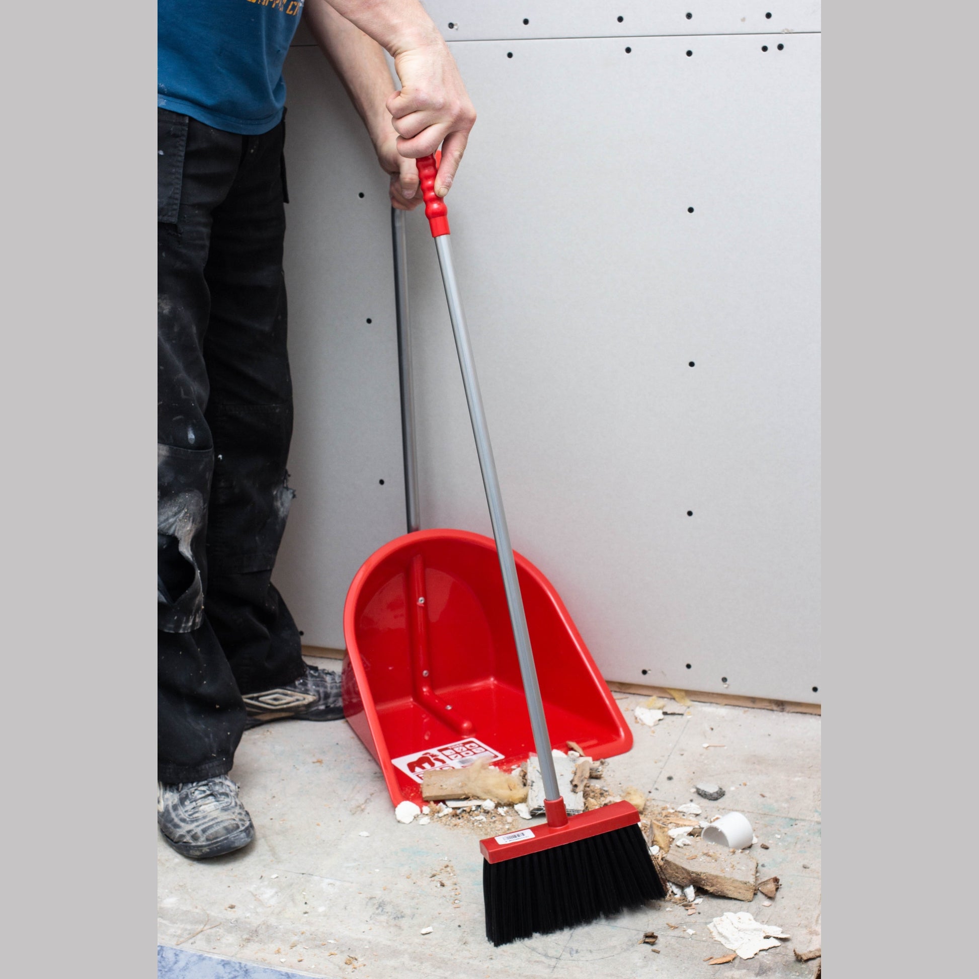 Red Gorilla - Tidee Companion Set - Red Tidee + Rake + Broom ehdxb