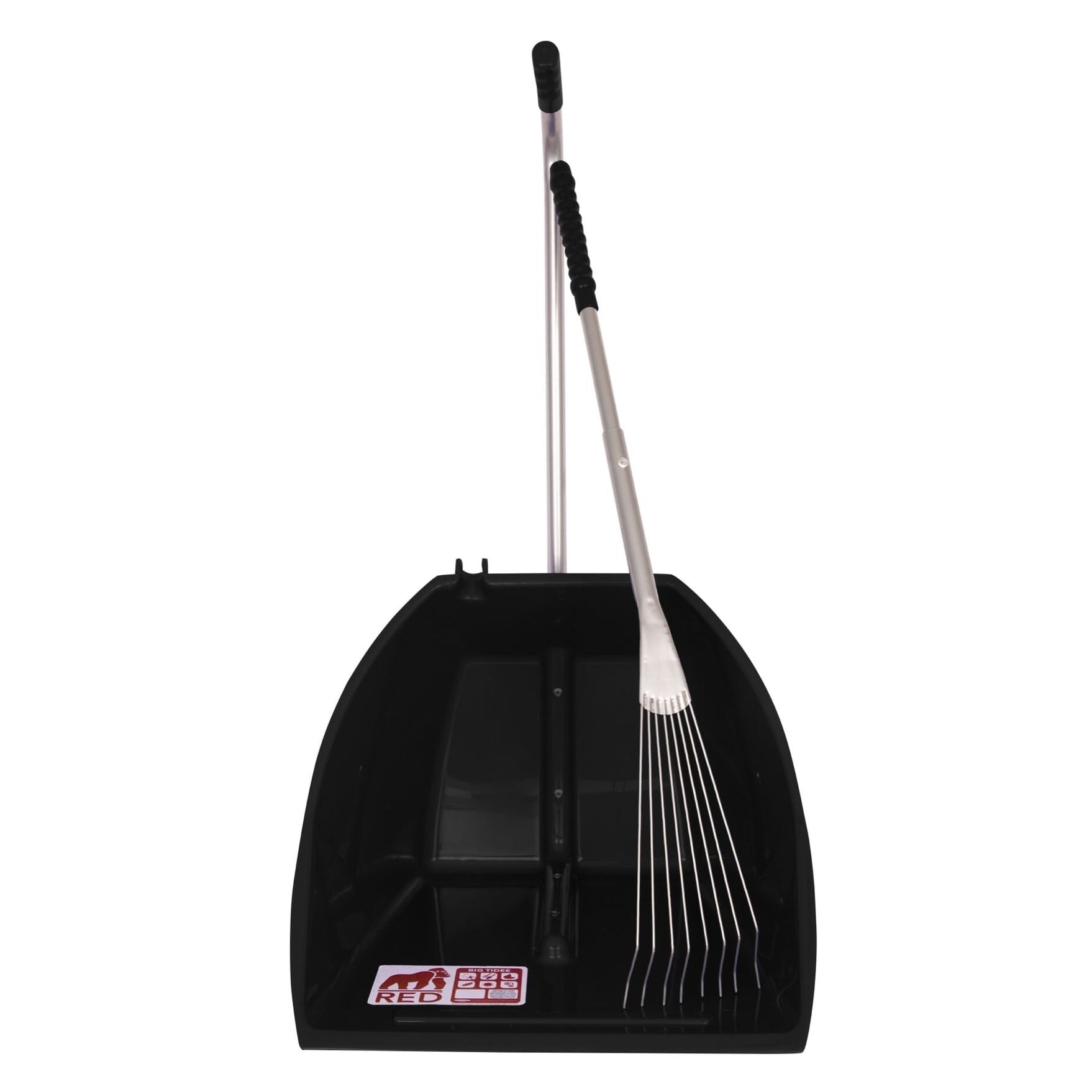 Red Gorilla - Big Tidee & Long Metal Rake - Black Big Tidee + Long Rake ehdxb