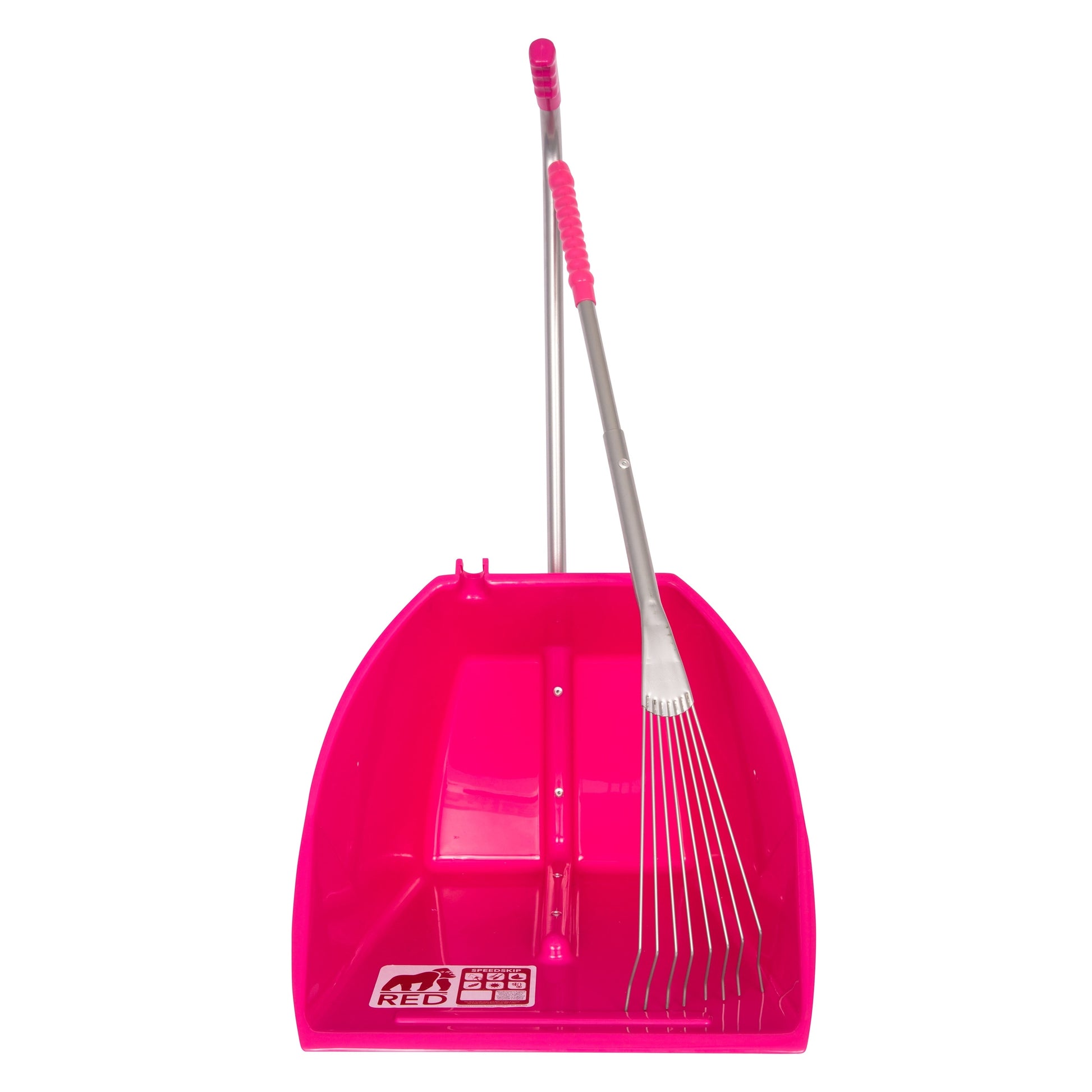 Red Gorilla - Big Tidee & Long Metal Rake - Pink Big Tidee + Long Rake ehdxb