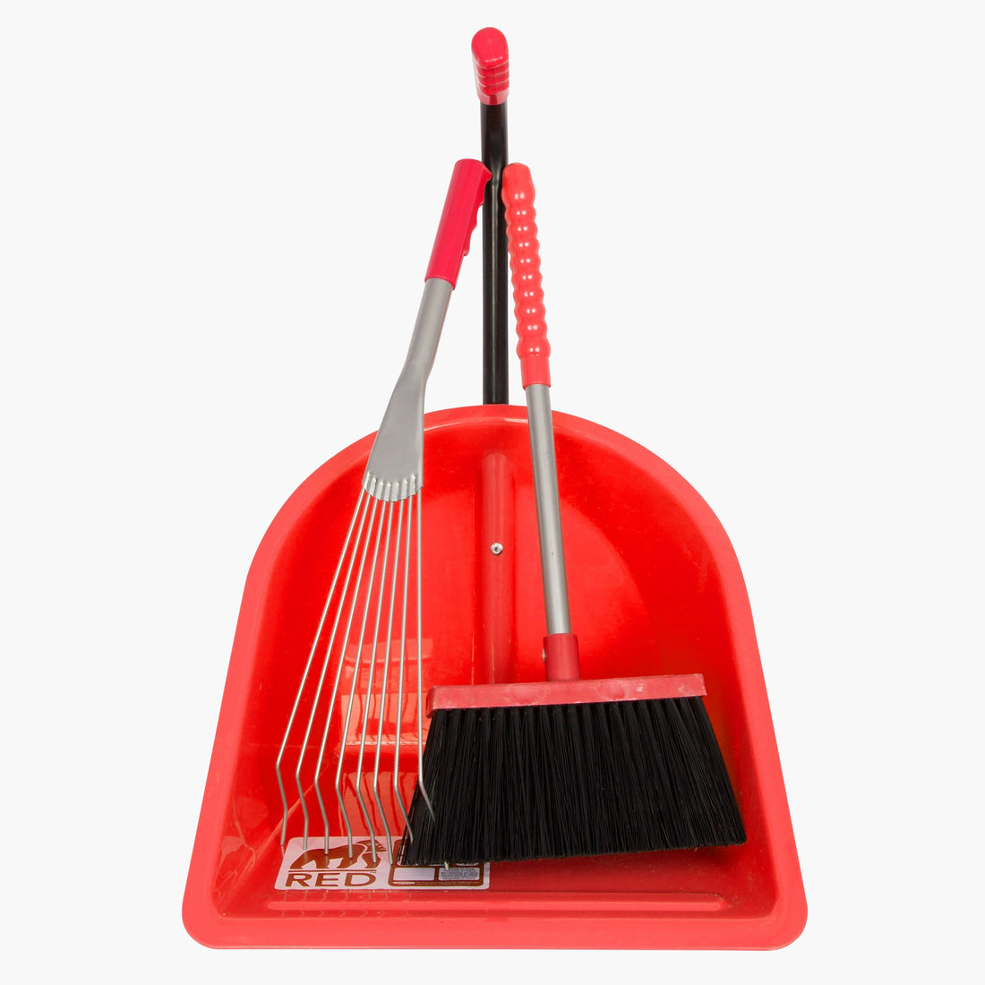 Red Gorilla - Teenie Tidee Companion Set - Red Tiny Tidee + Rake + Broom ehdxb