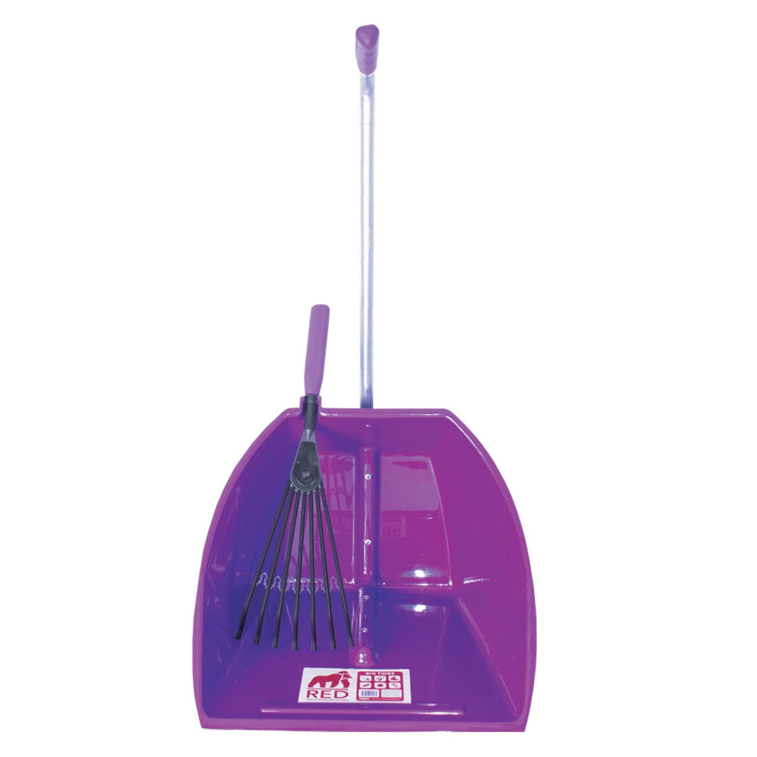 Red Gorilla - Big Tidee & Short Plastic Rake - Purple Big Tidee + Plastic Rake ehdxb