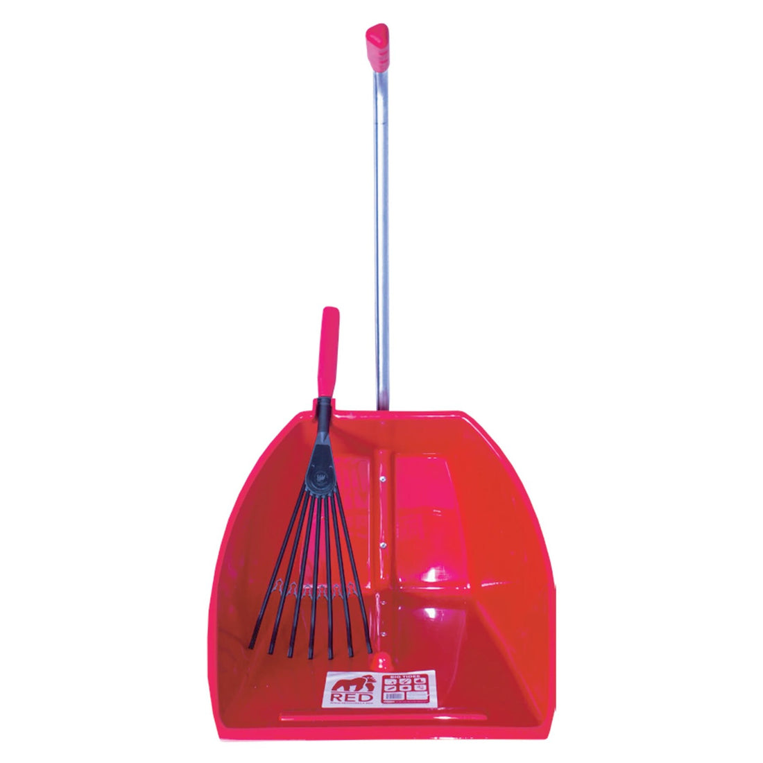 Red Gorilla - Big Tidee & Short Plastic Rake - Red Big Tidee + Plastic Rake ehdxb