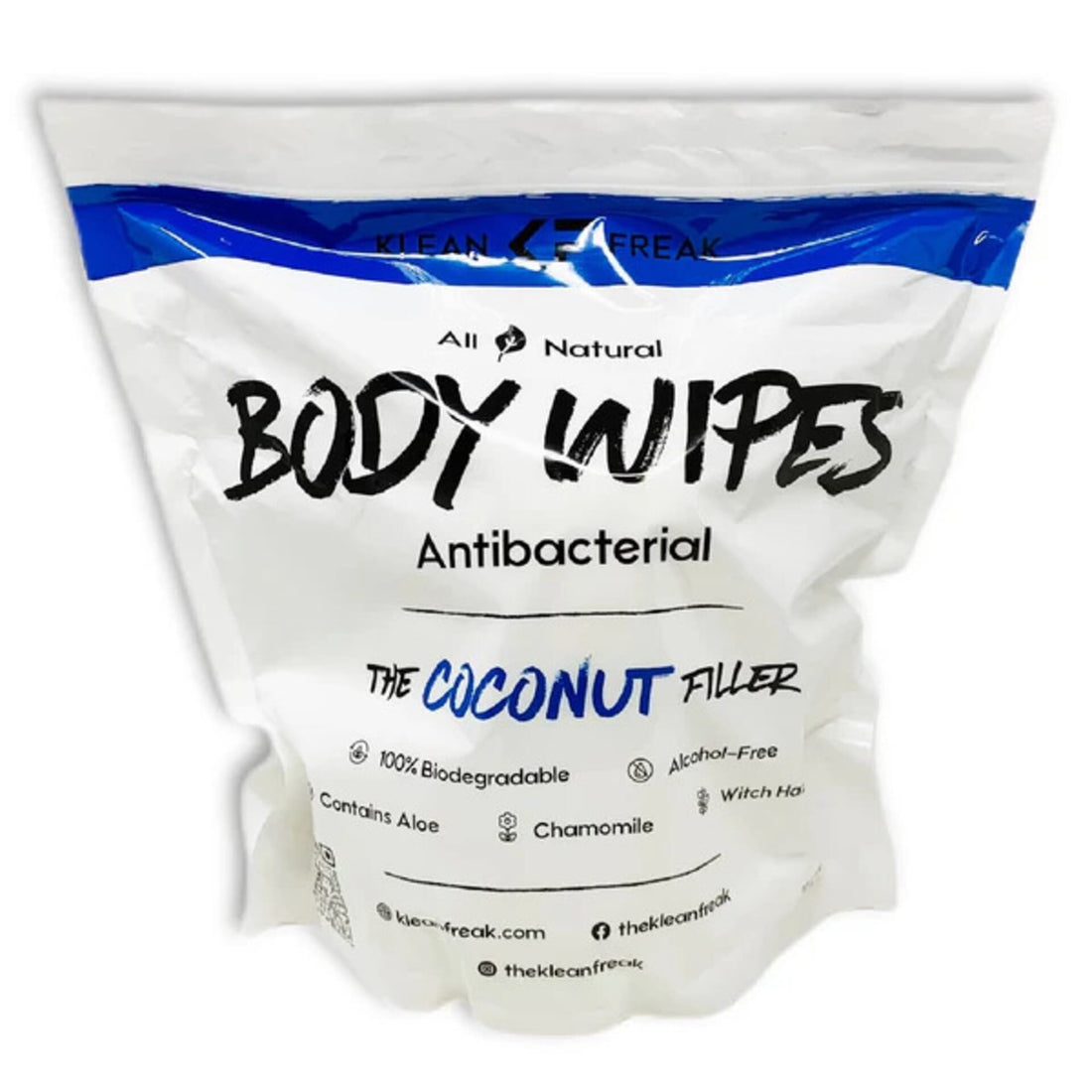 Klean Freak - Body Wipes - The Filler - Coconut ehdxb