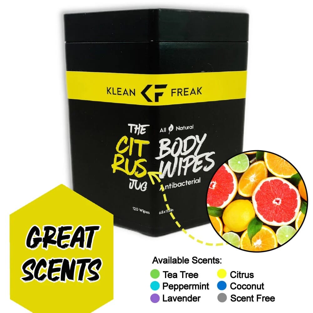 Klean Freak - Body Wipes - The Filler - Citrus