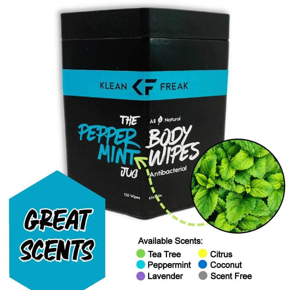 Klean Freak - Body Wipes - The Filler - Peppermint