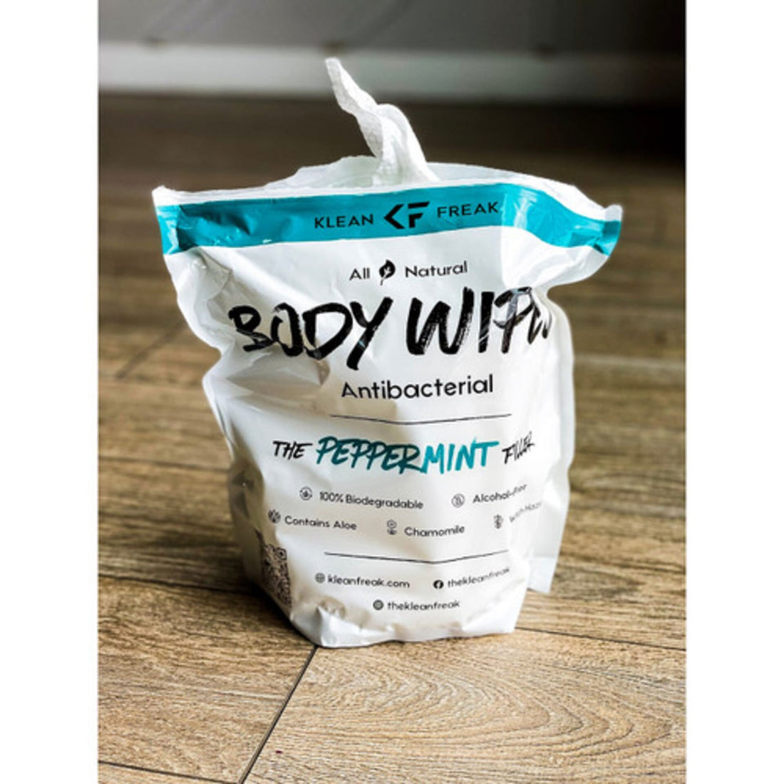 Klean Freak - Body Wipes - The Filler - Peppermint ehdxb