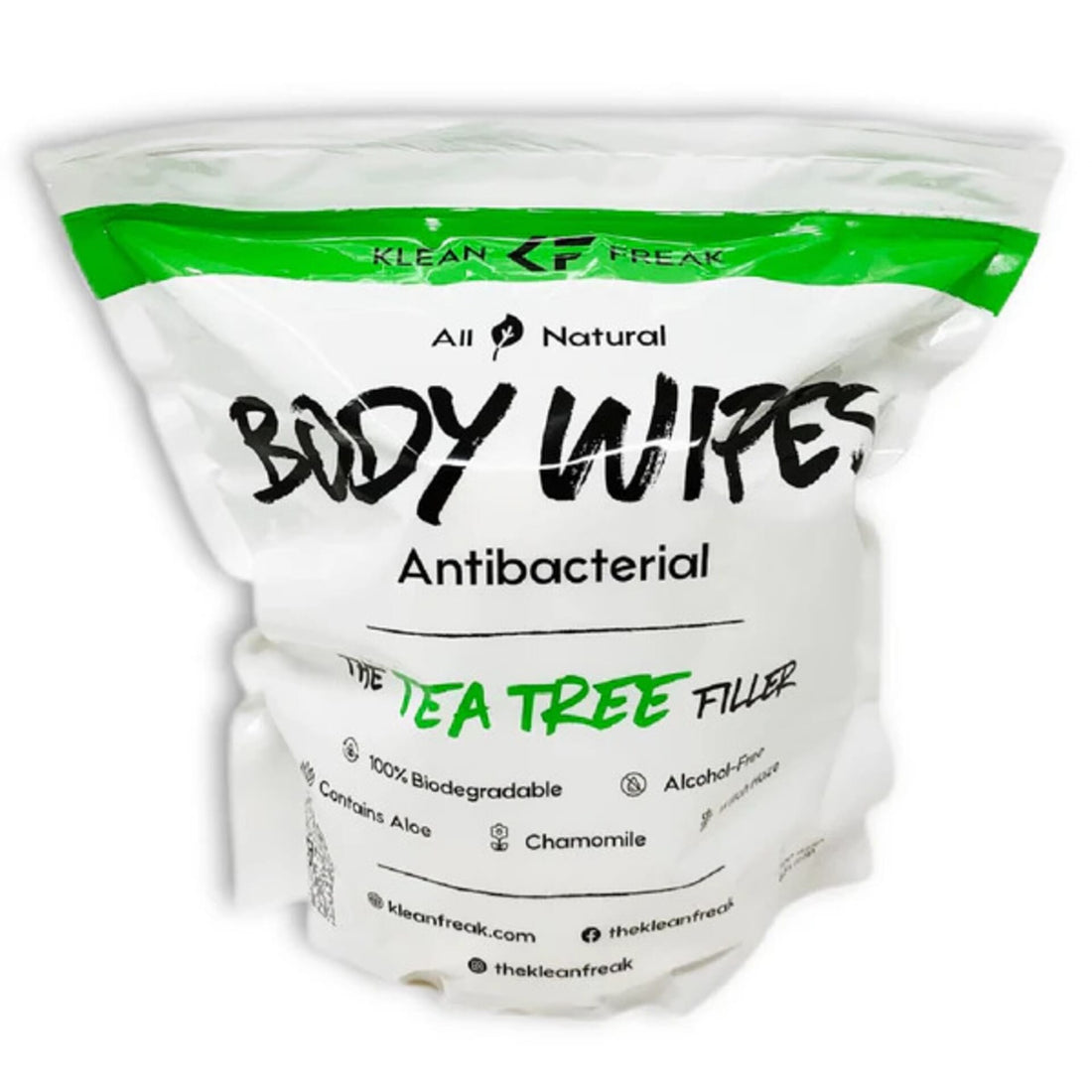 Klean Freak - Body Wipes - The Filler - Tea Tree ehdxb