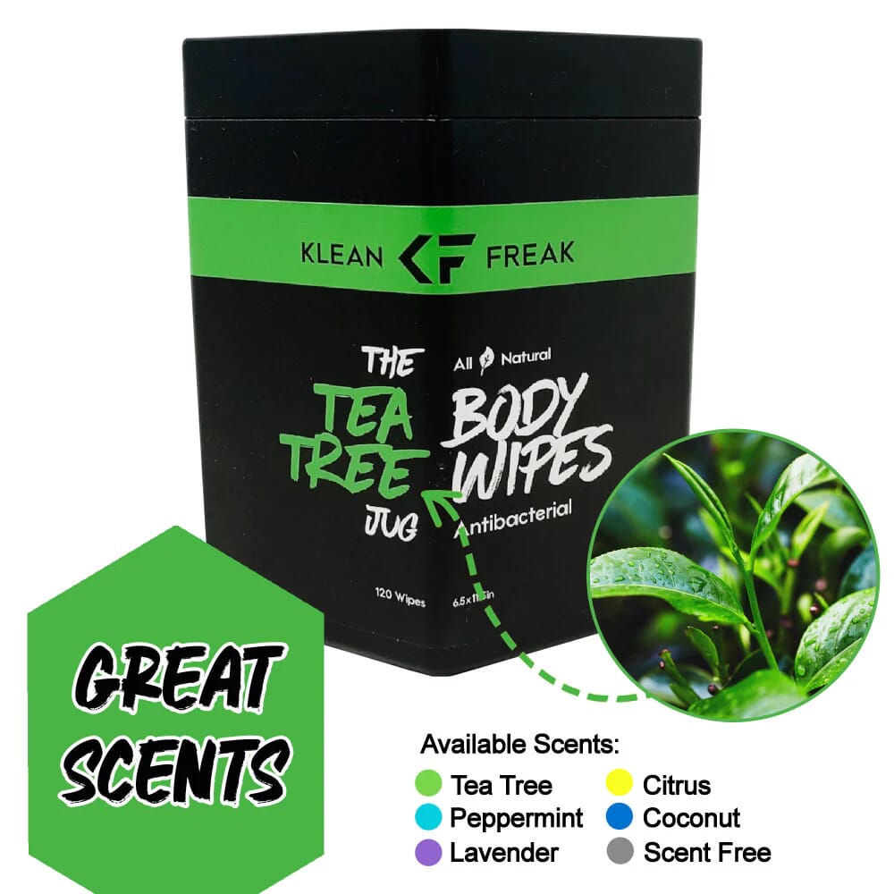 Klean Freak - Body Wipes - The Filler - Tea Tree