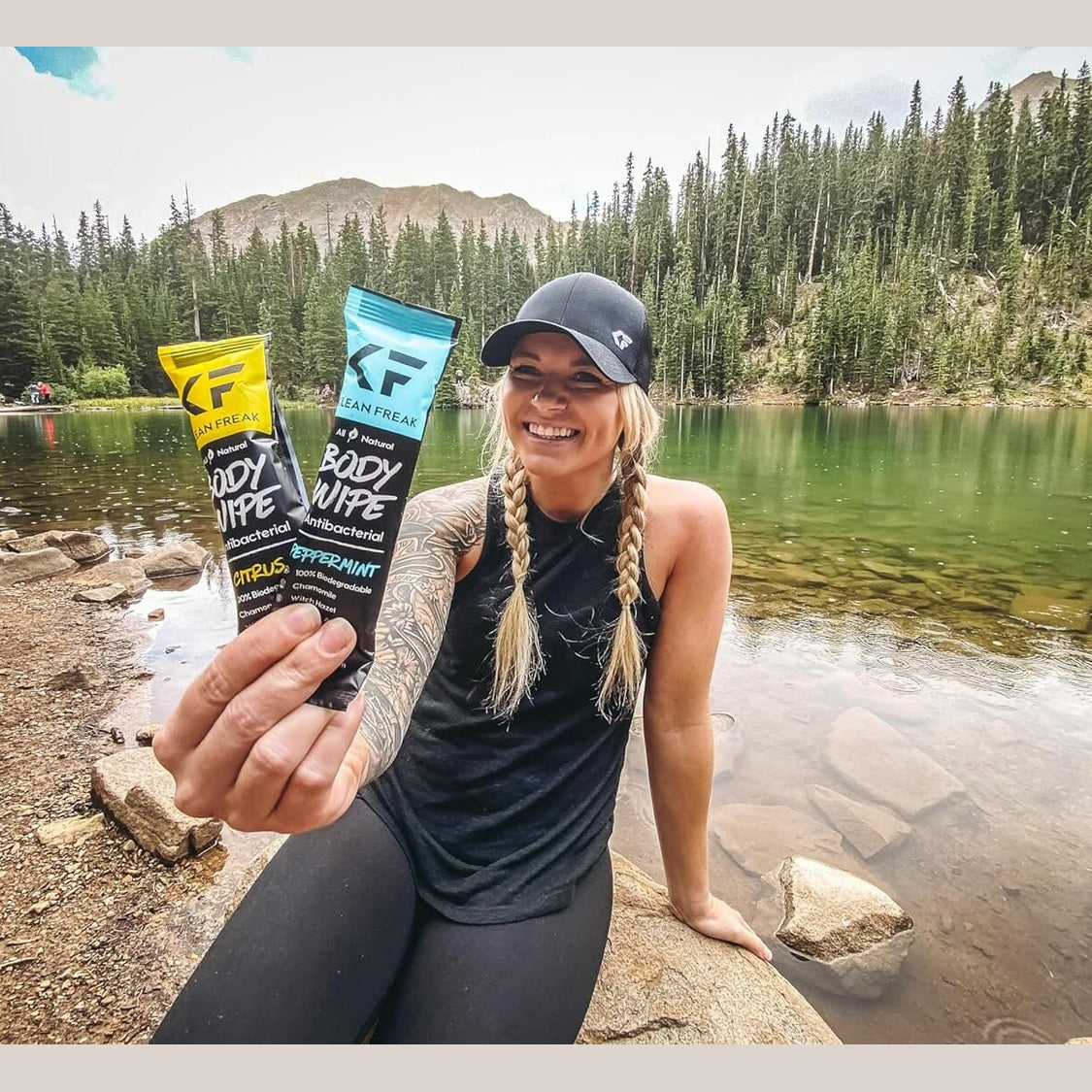 Klean Freak Body Wipes - Trial Pack - 6 Wipes