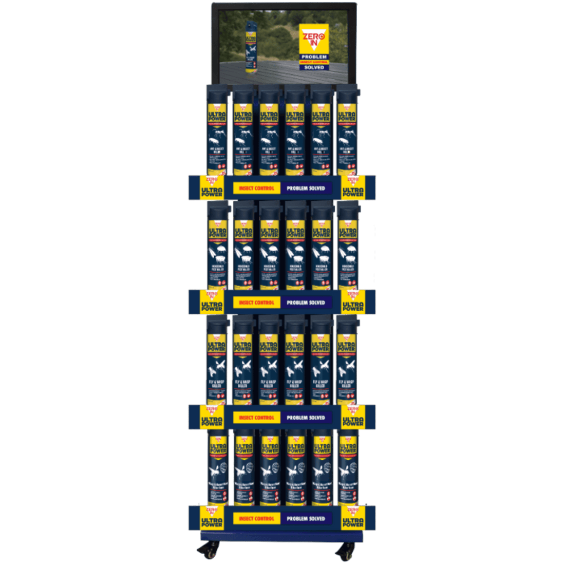STV - In-Store Problem Solved Video - Zero In Ultra Power Insect Control 600ml Trigger Aerosol