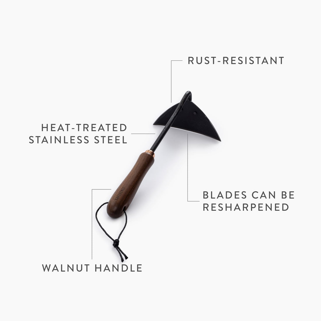 walnut/black