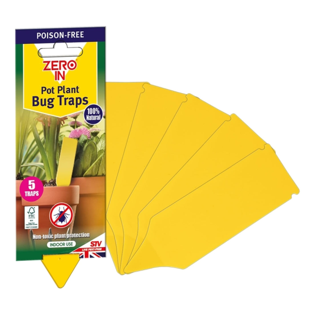 Stv Pot Plant Bug Trap - 5-Pack ehdxb