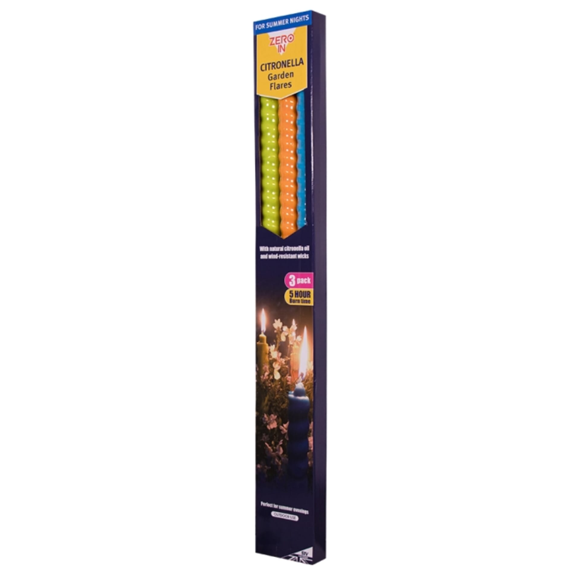 Stv Citronella Garden Flares - Beach Party - 3-Pack ehdxb