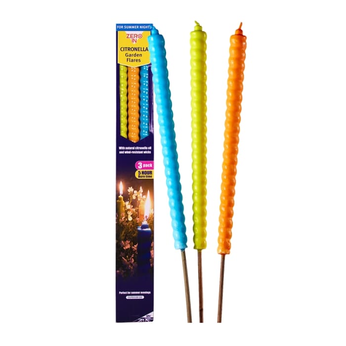 Stv Citronella Garden Flares - Beach Party - 3-Pack ehdxb
