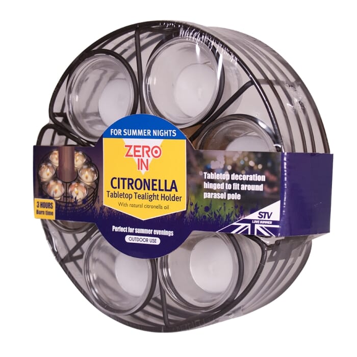 Stv Citronella Parasol Tealight Holder ehdxb