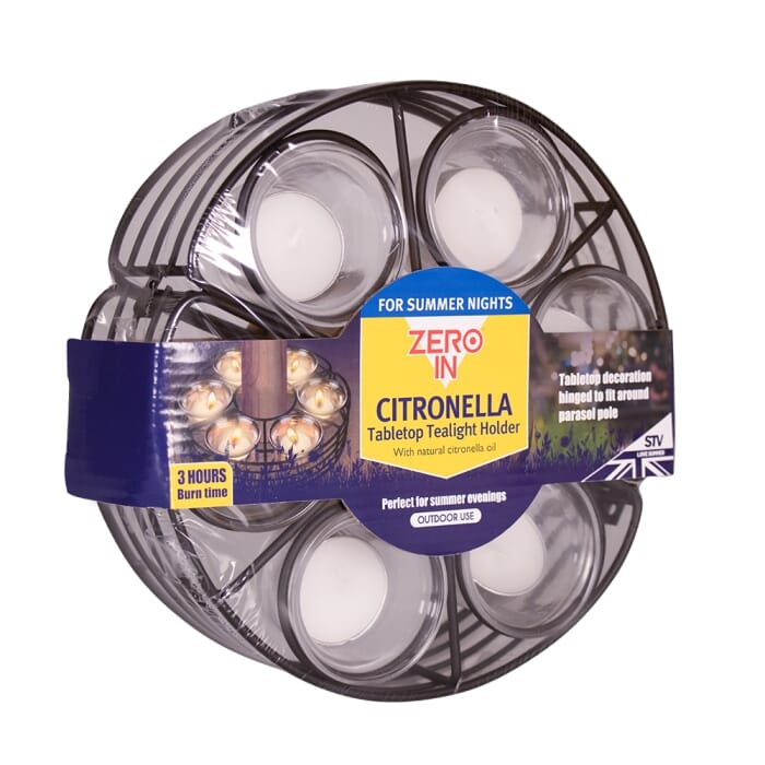 Stv Citronella Parasol Tealight Holder ehdxb