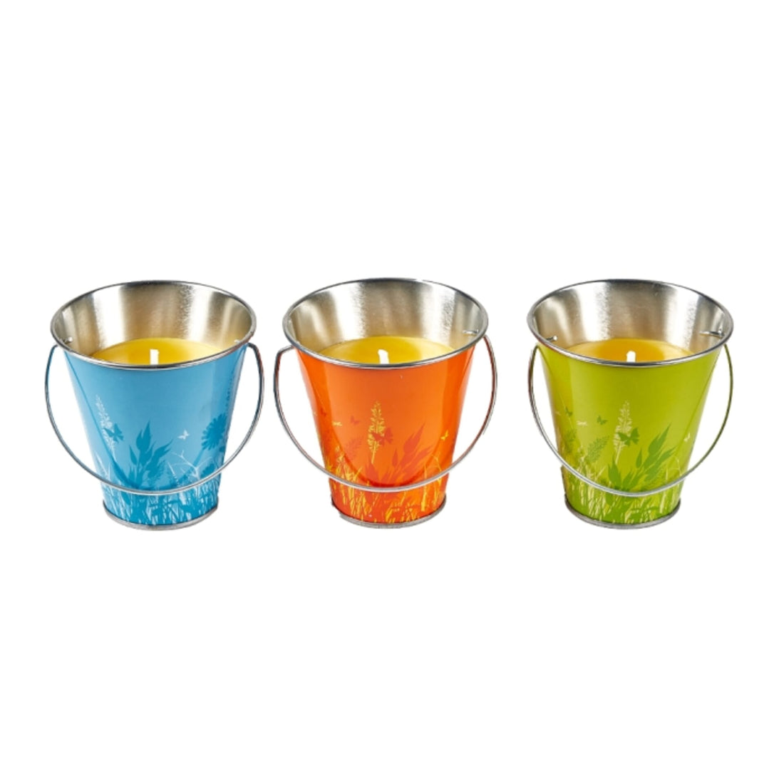 Stv Citronella Mini Candle Bucket - Beach Party - Assorted Colours