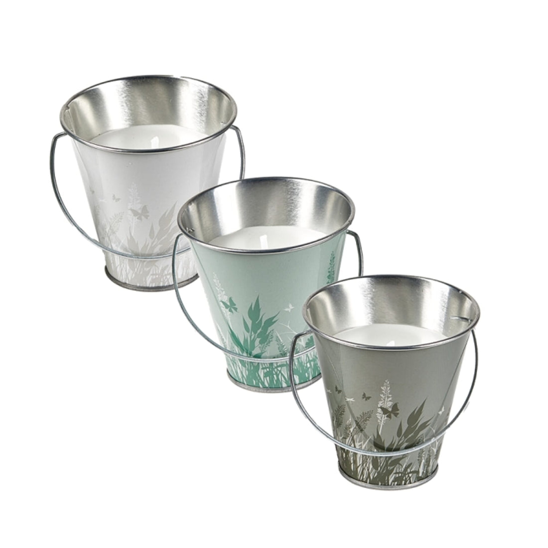 Stv Citronella Mini Candle Bucket - Close to home - Assorted Colours