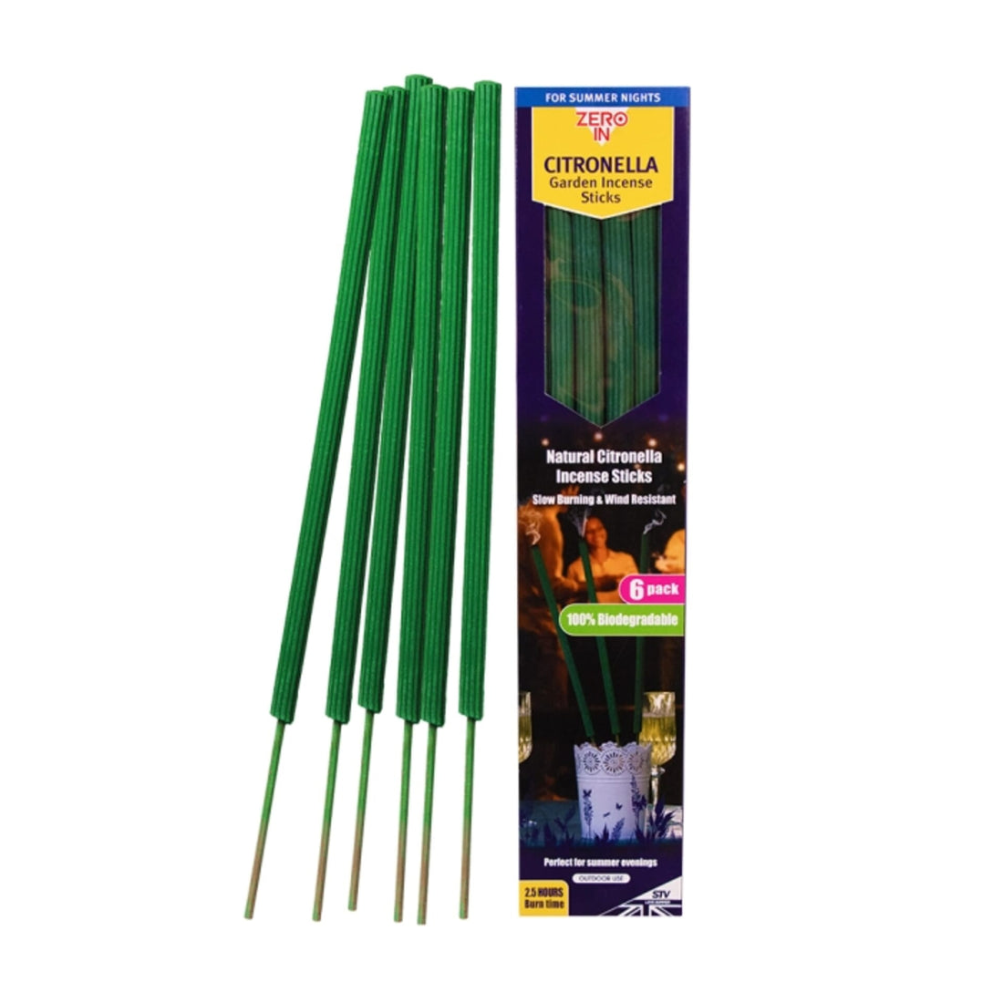 Stv Citronella Garden Incense Stick - 6-Pack ehdxb