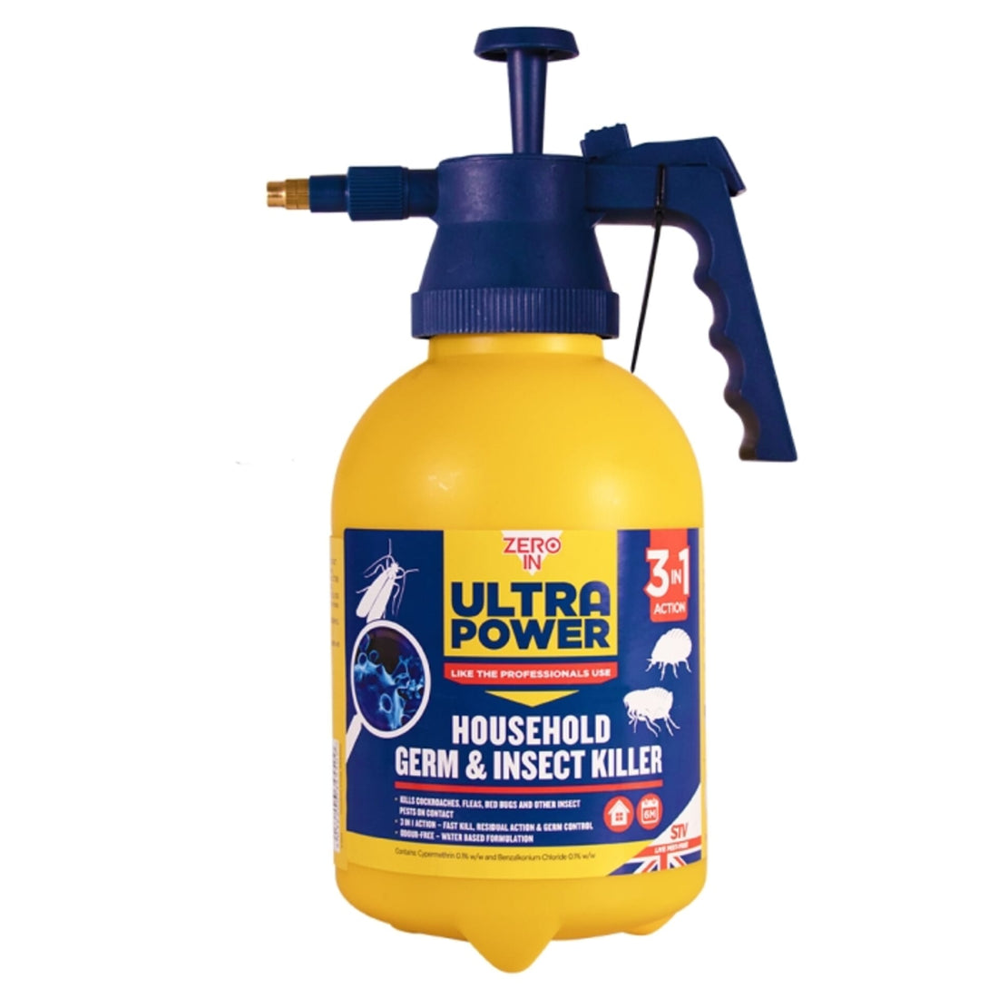 Stv Household Germ & Insect Killer - 1.5l Pressure Sprayer ehdxb