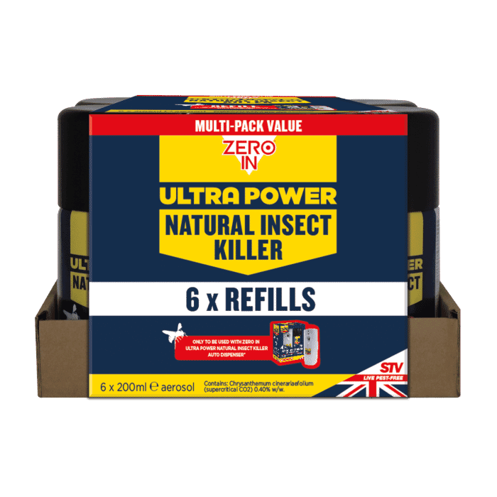Stv Natural Insect Killer Refill - 200ml Aerosol 6-pack ehdxb
